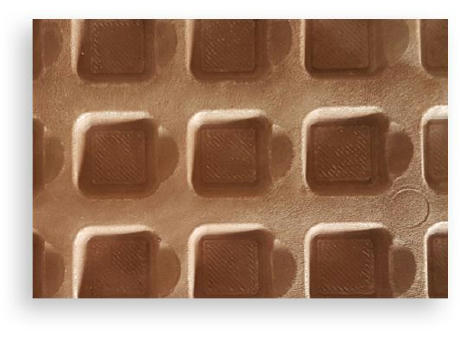 Tisch Adventskalender aus Reinpapier individuell bedruckt,   48 g, Inhalt: Callebaut Vollmilch Schokolade Kalender