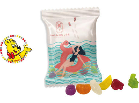 HARIBO Standardformen Werbetüte,   10 g, Inhalt: HARIBO Tropi-Frutti