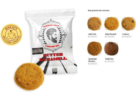 Coffee Cookies Flowpack,   1 Stück, Inhalt: Coffee Cookie Double Choc