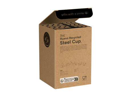 Huevo RCS Recycled Steel Cup 350 ml Thermobecher