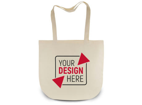 NEW YORK – Baumwolltasche mit rundem Boden