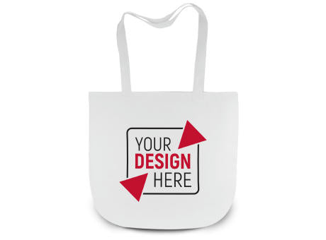 NEW YORK – Baumwolltasche mit rundem Boden