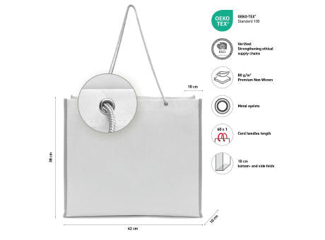 MILANO – Boutique-Tasche mit Tragekordeln