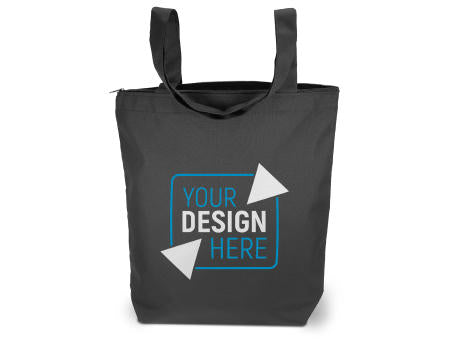 ATLANTA – Tasche aus 300D Polyester mit Reißverschluss und Bodenfalte