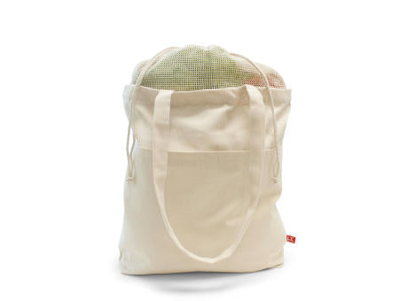 BRISBANE – Schwere Baumwolltasche mit Netz