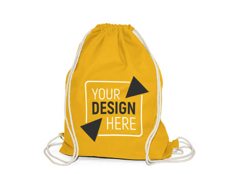 BOSTON – Baumwollrucksack mit Kordelzug
