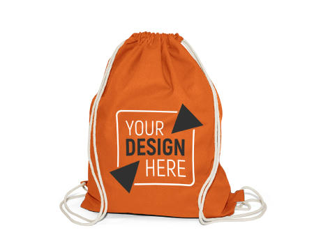 BOSTON – Baumwollrucksack mit Kordelzug