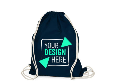 BOSTON – Baumwollrucksack mit Kordelzug