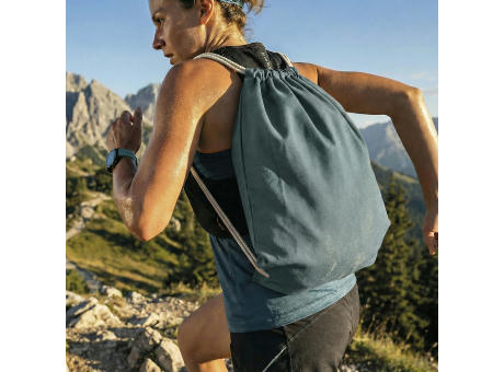 BOSTON – Baumwollrucksack mit Kordelzug