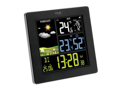 Funk-Wetterstation mit Farbdisplay SUN 2