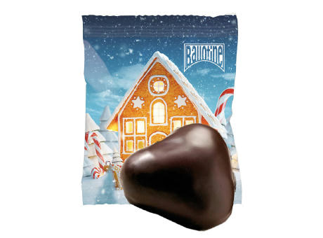 Lebkuchenherz im Tütchen