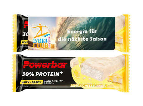 Powerbar im Werbeschuber - 30% Protein+ (Veggie)