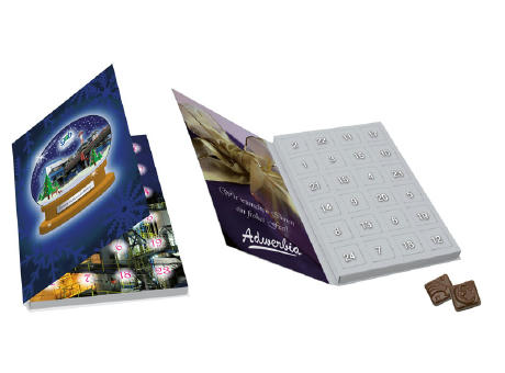 Tisch-Adventskalender Libro - Hochformat