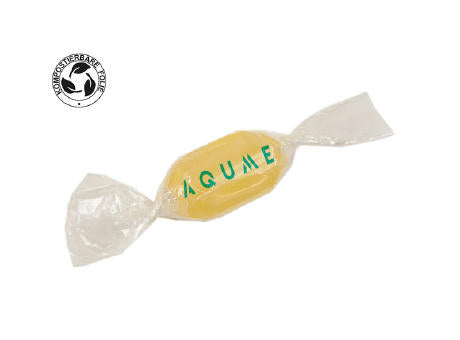 Bonbons im Wickler - kompostierbare Folie