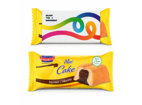 Mini-Cake im Werbeschuber