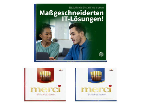 Merci mit Karte