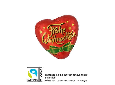 Herz "Frohe Weihnachten"