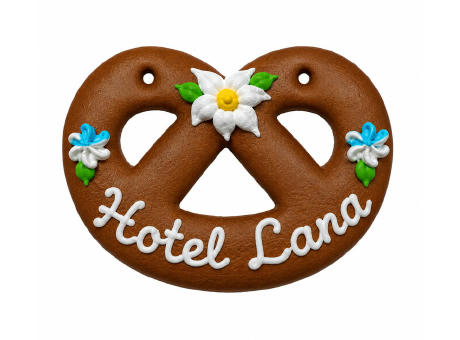 Lebkuchen-Brezel 12 cm
