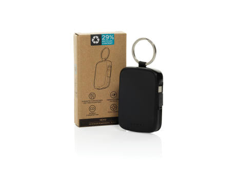 Nexo RCS Key-Chain-Powerbank 2.000mAh mit integr. Kabeln
