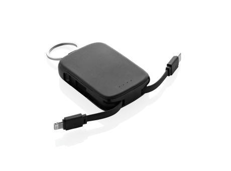 Nexo RCS Key-Chain-Powerbank 2.000mAh mit integr. Kabeln