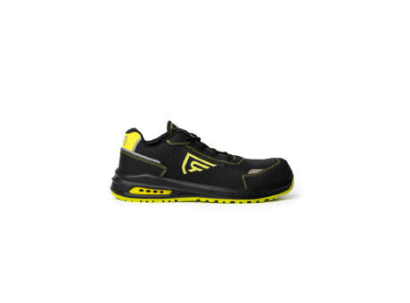 WORKWEAR SHOES BERYL S/35 BLACK/FLUOR YELLOW