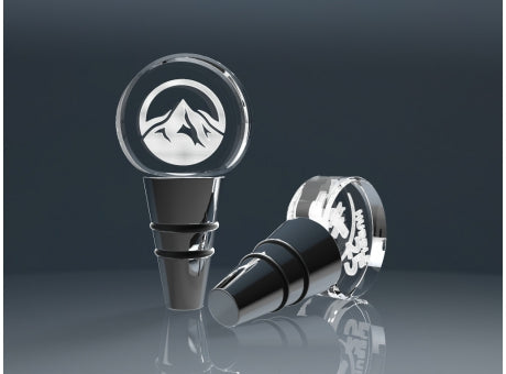 Crystal Plug  rund , Flaschenschliesser