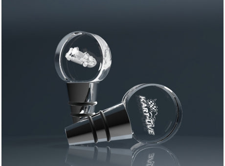 Crystal Plug  rund , Flaschenschliesser