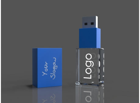USB CRYSTAL 3D colour (32GB)