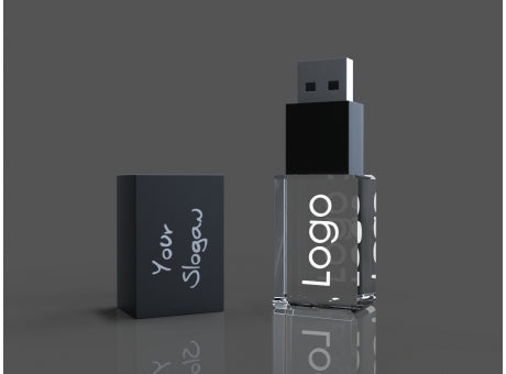 USB CRYSTAL 3D colour (32GB)