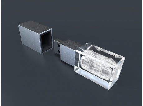USB CRYSTAL 3D (2GB)