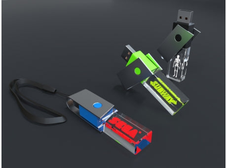 USB Crystal turn (8GB)