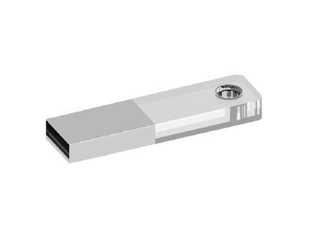 USB-Stick aus transparentem Kunststoff und Metall Shark