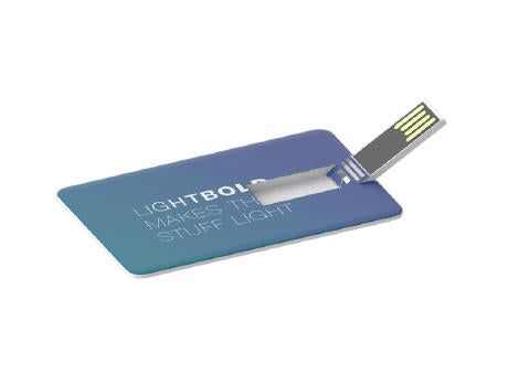 USB-Stick aus Kunststoff Badge