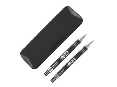 CURAÇAO Etui mit 1 Kugelschreiber und 1 Druckbleistift Peekay