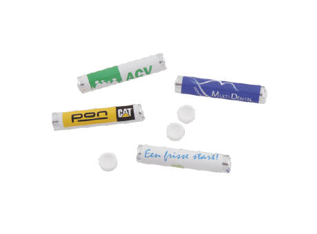 Rolle mit 12 Dextrose Mints
