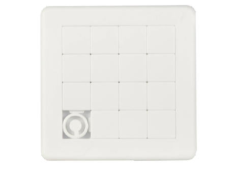 Schiebespiel quadratisch 75x75 mm TAMPONDRUCK