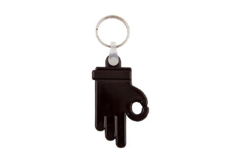 Kunststoff Schlüsselanhänger OK Hand