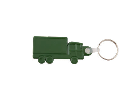 Kunststoff Schlüsselanhänger LKW