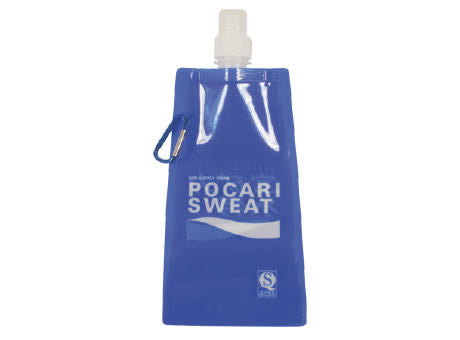 Wasser-Sachet mit Karabinerhaken 500 ml leer