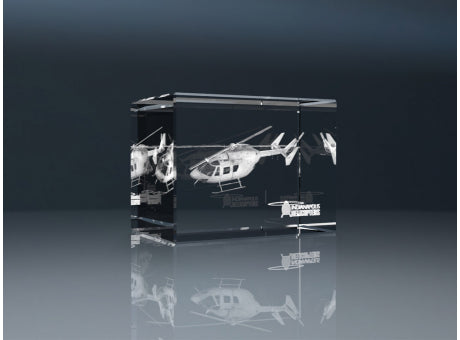 Glasquader 200x80x80mm