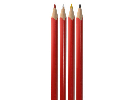 Bleistift, Steinhauerstift, eckig-oval, 24 cm