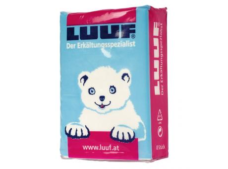 Taschentücher Mini mit Flexodruck - 3 Pantonefarben + weiß