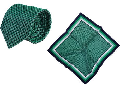 Set (Krawatte, Reine Seide + Nickituch