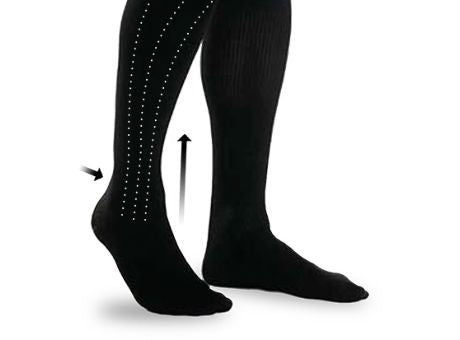 cabeau Bambus Kompressions Socken groß