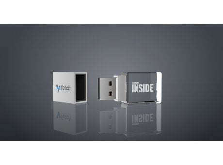 USB CRYSTAL SQUARE (2GB)