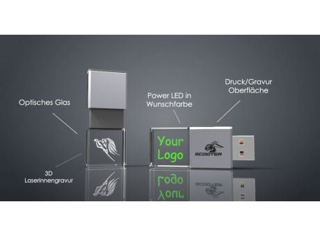 USB CRYSTAL SLIDE (8GB)