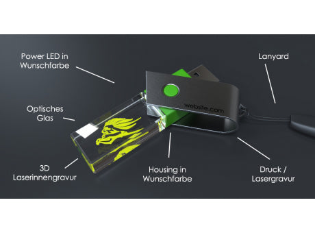 USB Crystal turn (08GB) 3.0