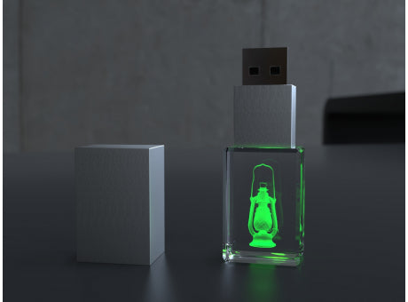 USB CRYSTAL 3D (08GB) 3.0