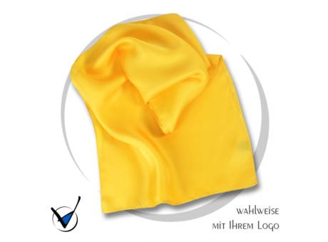 Schal, Seide Kollektion UNI G1 - Gelb