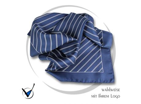 Tuch Kollektion Dessin 37A-2 - Marine/Weiß